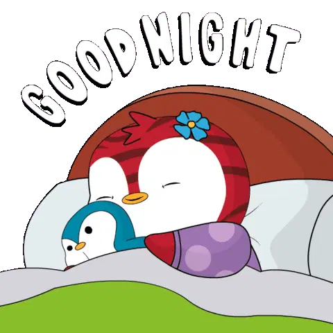 Night Tired Sticker