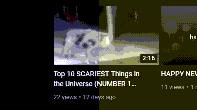 Top 10 Scariest Things In The Universe Thumbnail by Epic Coolgamer08