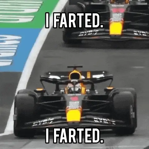 Max Verstappen F1 'I Farted' Meme