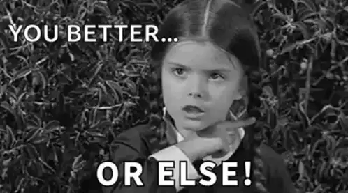 Adam Family 'You Better... Or Else!'
