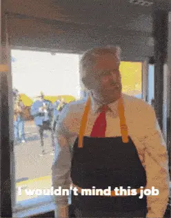 Donald Trump Works at McDonald's