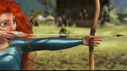 Merida: Expert Archer Hits Bullseye