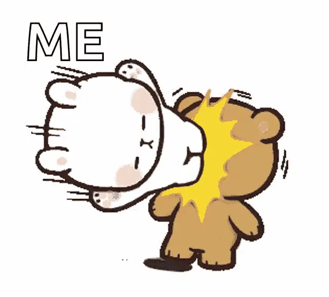 Milk and Mocha Bear Funny Reaction