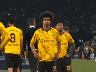 Karim Adeyemi's Confused Look at UCL Final