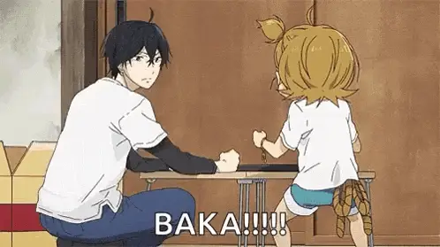 Anime Baka – free GIF download | memes GIF | meme platform
