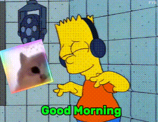 Good Morning Jamcat: Bart Simpson Dancing