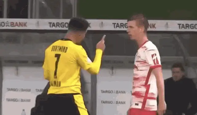 Jadon Sancho Confronts Olmo: Ftbleasy Man United