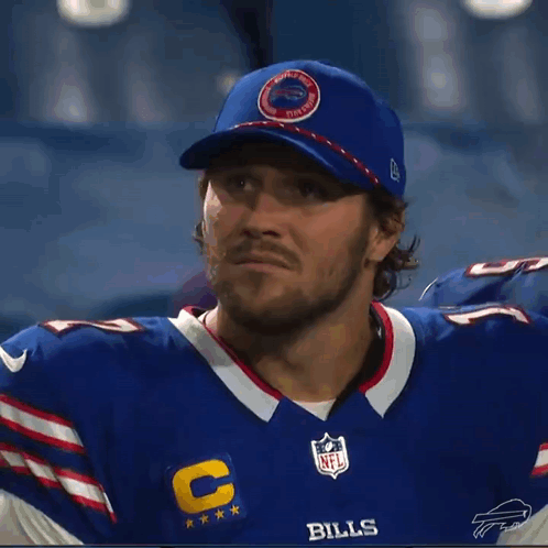 Josh Allen Shrug – free GIF download | meme platform | memes GIF