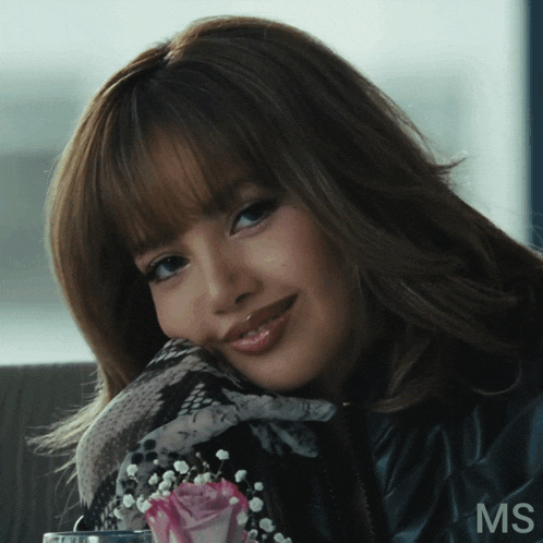 Lisa from BLACKPINK in Maroon 5 MV