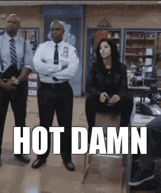Captain Holt's Hot Damn Dance in Brooklyn 99