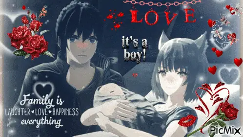 N and M Xenoblade with Baby