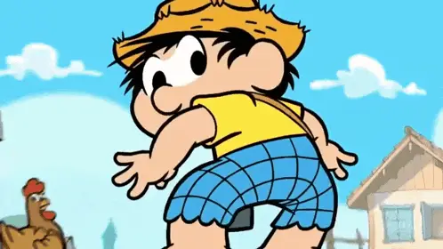 Chico Bento and Zé Pequeno Cartoon