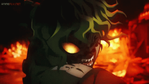 Gyuutarou Gyutaro: Upper Moon 6 Rage in Kimetsu No Yaiba