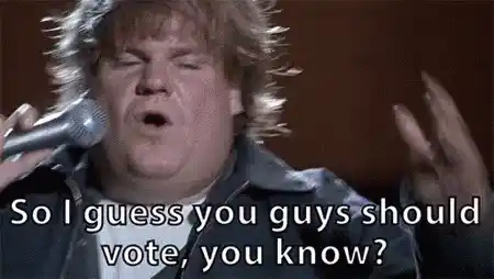 Chris Farley: Voting Kicks Ass!