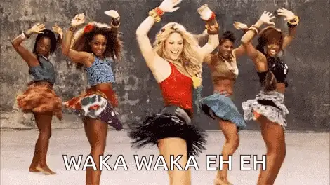 Shakira Waka Waka Dance Performance