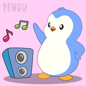 Pengu Dancing to Music