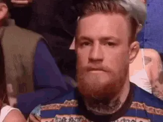 Conor McGregor UFC Shhh Reaction