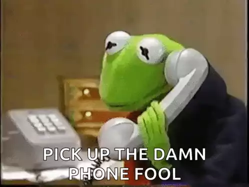 Kermit the Frog's Greenbutton Phone Call