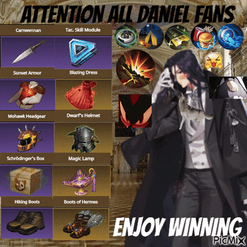 Eternal Return Daniel: Enjoy Winning Picmix