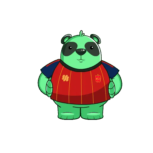 Green Panda Spain Goal Celebration | Nice Goal FIFA World Cup GIF