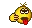 Emoji de Calor Sudoroso y Lengua Fuera