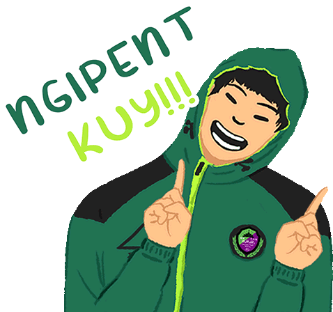 Ssb Sakamichi Squad Bandung: Ngipen Kuy! Sticker