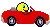 Emoji De Carro Rojo Pixel Art