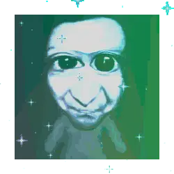 31 Days Alone Ao Oni Pixel Art Face