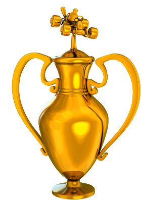 CTR Nitro-Fueled Golden Racing Trophy