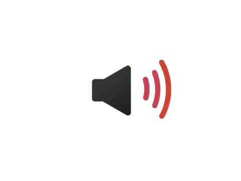 Mute and Unmute Sound Icon Sticker