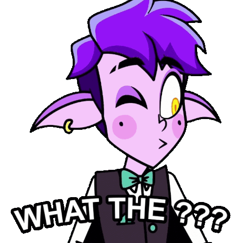 Teenz Teen Z: What The??? Confused Character