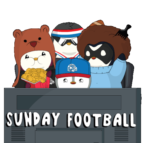 Sunday Football Sunday Superbowl Sticker