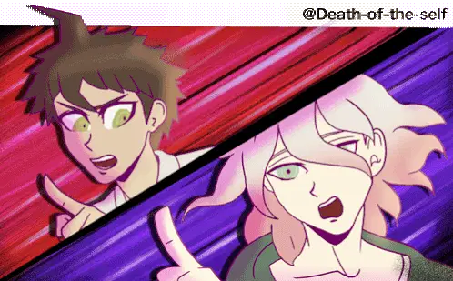 Death Of The Self Komaeda & Hajime Sticker