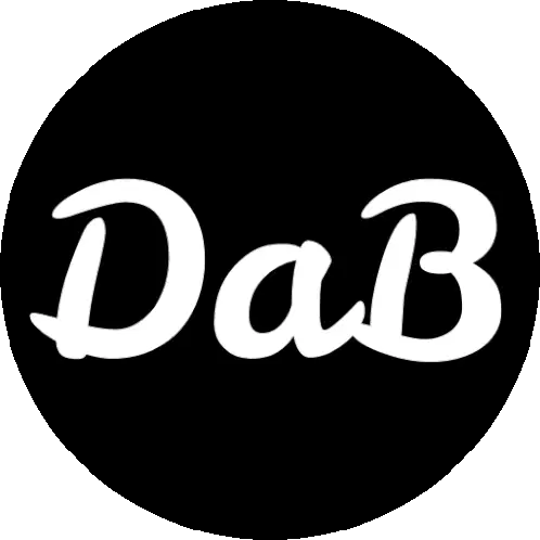 Da Blabs Logo Color Change Sticker