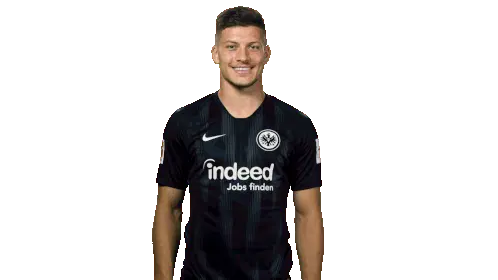 Luka Jovic Eintracht Frankfurt Heart Gesture