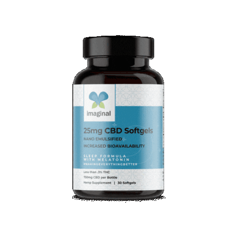 Imaginal CBD Sleep Softgels with Melatonin
