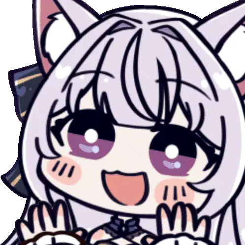 Makoto Rita Dancing Anime Girl Sticker