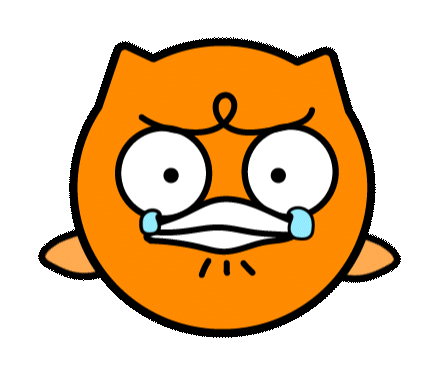 Dmm英会話 Engoo Angry Crying Owl Sticker