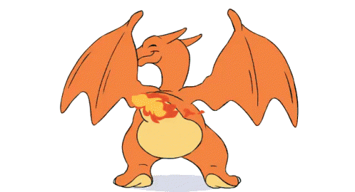 Pokemon Charizard Animated Dance Sticker