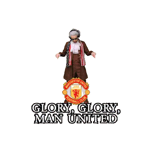 Benjammins Manchester United Glory Sticker