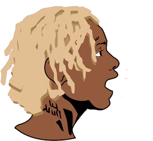 Lil Durk The Voice Shouting Sticker