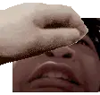 Pet Jose Covering Eyes