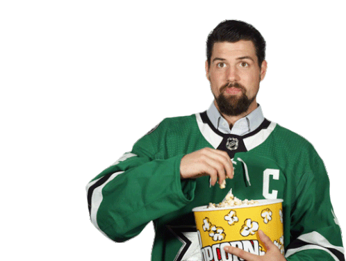 Jamie Benn Popcorn Drama