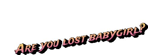 Are You Lost Baby Girl? Wangge Ward Sticker