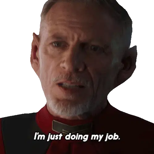 Star Trek Discovery Rayner: I'm Just Doing My Job