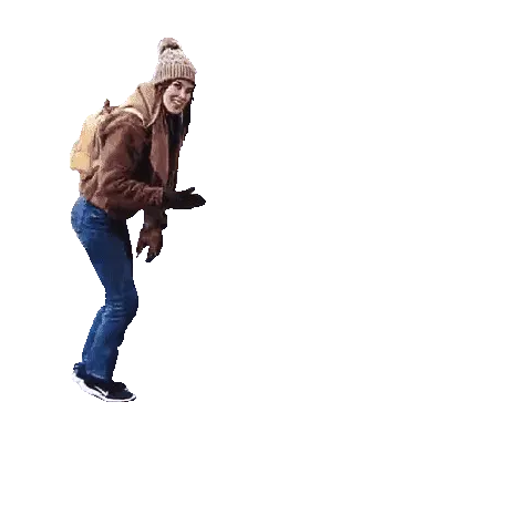 Celina's Funny Kick Out Animated Sticker