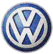 Animated Volkswagen Logo Sticker