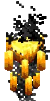 Minecraft Blaze Animated Sticker