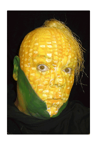 Cursed Corn Face Paint