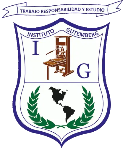 Instituto Gutemberg Logo: Trabajo, Responsabilidad y Estudio